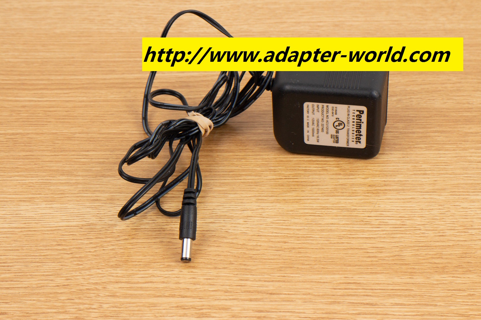 100% Brand NEW Perimeter Technologies 227483 ACU120100 AC Power Supply Charger Adapter Free Shipping!